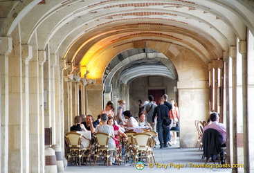 Cafe at Place des Vosges